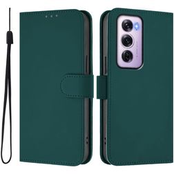 Mobigear Urban Wallet Housse OPPO Reno 12 Pro Etui Porte-Monnaie - Vert