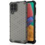 Mobigear Honeycomb Coque Samsung Galaxy M33 Coque arrière Rigide Anti-Chocs - Noir