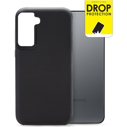 My Style Tough Coque Samsung Galaxy S22 Coque arrière Rigide Anti-Chocs - Noir