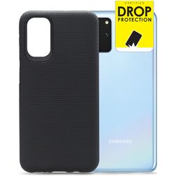 My Style Tough Coque Samsung Galaxy S20 Plus Coque arrière Rigide Anti-Chocs - Noir