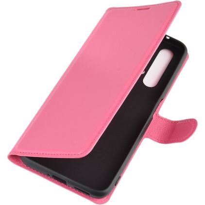 Mobigear Classic Housse Realme X50 Etui Porte-Monnaie - Magenta