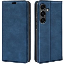 Mobigear Retro Slim Housse Samsung Galaxy S25 FE Etui Porte-Monnaie - Dark Blue
