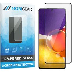 Mobigear Premium Samsung Galaxy A82 5G Verre trempé Protection d'écran - Compatible Coque - Noir