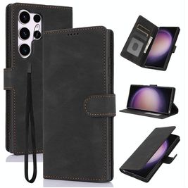 Mobigear Wallet Housse Samsung Galaxy S26 Ultra Etui Porte-Monnaie - Noir