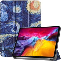 Mobigear Tri-Fold Coque iPad Pro 11 Pouces (2022) Etui - The Starry Night