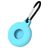 Mobigear Circle Key Coque Apple AirTag Porte-clés en en TPU Souple - Bleu