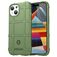 Mobigear Rugged Shield Coque iPhone 15 Coque arrière en TPU Souple Anti-Chocs - Vert