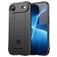 Mobigear Rugged Shield Coque iPhone Air Coque arrière en TPU Souple Anti-Chocs - Noir