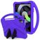Mobigear AeroArmor Coque iPad 11 (2025) Coque de tablette pour enfants avec Poignée Enfants en EVA + Porte-crayon - Violet