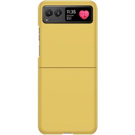 Mobigear Colors Coque Motorola Razr 40 Coque arrière Rigide - Jaune