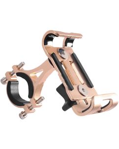 Mobigear Alloy Fixing Support Vélo / Moto Guidon Pince Universel - Or