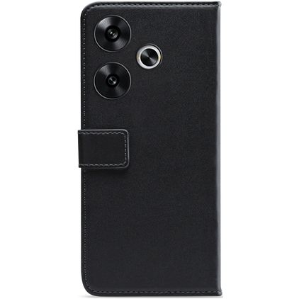 Mobilize Classic Gelly Wallet POCO F6 Étui Portefeuille - Noir