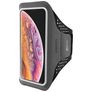 Mobiparts Comfort Fit Brassard Téléphone iPhone XS Max Brassard Coque de Sport en Neoprène - Noir