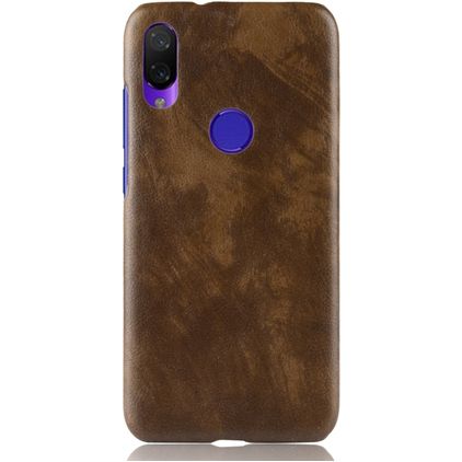 Mobigear Excellent Coque Xiaomi Redmi 7 Coque arrière Rigide - Marron