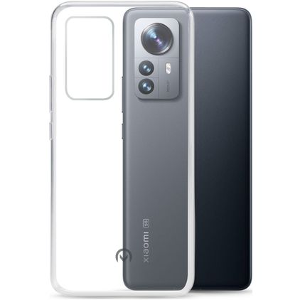 Mobilize Gelly Transparent Xiaomi 12 Pro TPU souple Coque arrière - Transparent