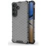 Mobigear Honeycomb Coque Samsung Galaxy S26 Plus Coque arrière Rigide Anti-Chocs - Noir