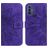 Mobigear Sunflower Housse TCL 30E Etui Porte-Monnaie - Violet