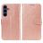Mobigear Butterfly Housse Samsung Galaxy S26 FE Etui Porte-Monnaie - Rose doré