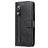 Mobigear Zipper Housse Xiaomi Redmi Note 9 Etui Porte-Monnaie - Noir