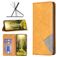 Mobigear Rhombus Slim Housse Realme C31 Etui - Cognac