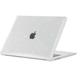 Mobigear Sparkle MacBook Air 15 pouces (2023-2026) Coque rigide pour MacBook - Transparent - Modèle A2941 / A3114 / A3241 / A3448