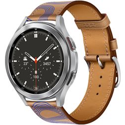 Mobigear Loop Bracelet Nylon Smartwatch Fermeture boucle ardillon - Connexion universelle de 22 mm - Marron