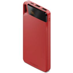 Cygnett Boost 4 - Batterie externe Triple USB / USB-C 10.000 mAh 15W - Rouge