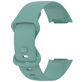 Mobigear Sport Dual Bracelet Silicone Fitbit Charge 5 Fermeture à clou et passant - Vert