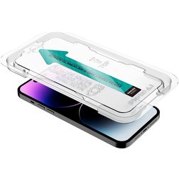 ITSkins Supreme iPhone 14 Pro Verre trempé Protection d'écran - Compatible Coque + Cadre d'installation