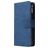 Mobigear Zipper Housse Huawei P40 Etui Porte-Monnaie - Bleu