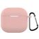 Mobigear Colors Coque Apple AirPods 4 Coque en Silicone Souple - Rose Mobigear Colors Coque Apple AirPods 4 Coque en Silicone Souple - Rose