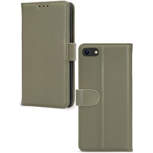 Mobilize Premium Gelly Wallet Housse iPhone SE (2020) Etui Porte-Monnaie - Vert