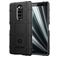 Mobigear Rugged Shield Coque Sony Xperia 1 Coque arrière en TPU Souple Anti-Chocs - Noir