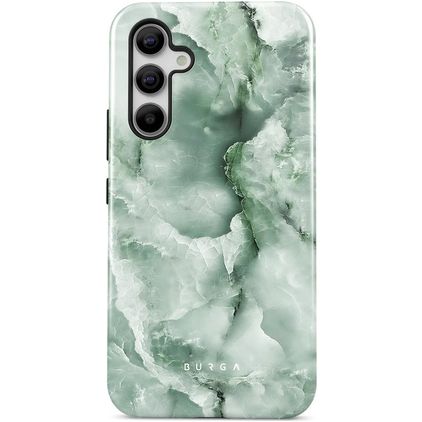 Burga Tough Coque Samsung Galaxy A55 Coque arrière Rigide Anti-Chocs - Pistachio Cheesecake
