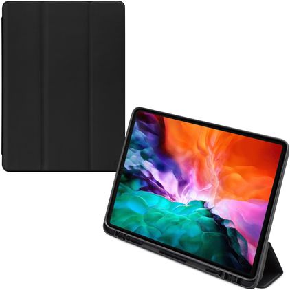 Mobilize Solid Folio Coque iPad Pro 12.9 Pouces (2018) Etui - Noir