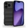 Mobigear Bumpy iPhone 17 Pro TPU souple Coque arrière - Noir