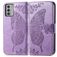 Mobigear Butterfly Housse Nokia G42 Etui Porte-Monnaie - Violet