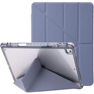 Mobigear Origami Coque iPad 9 (2021) Etui - Bleu