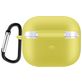 Mobigear Classic Coque Apple AirPods 3 Coque en Silicone Souple - Jaune