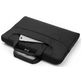 Mobigear Denim Zipper Sac à bandoulière Ordinateur portable 11 - 12 Pouces Sacoche ordinateur - Noir