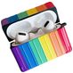 Mobigear Rainbow Coque Apple AirPods Pro 1 Coque en Silicone Souple