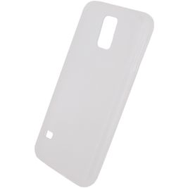 Mobilize Gelly Coque Samsung Galaxy S5 Coque arrière en TPU Souple - Blanc