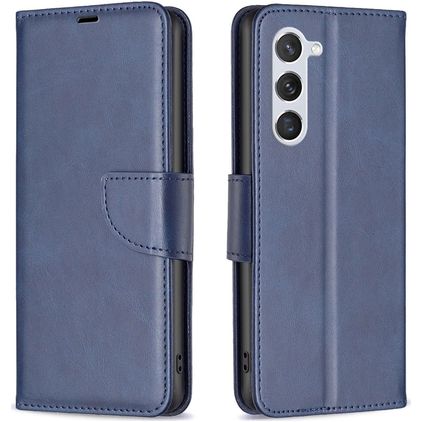 Mobigear Excellent Housse Samsung Galaxy S25 Etui Porte-Monnaie - Bleu