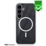 Striker X-Core Xtreme Impact Coque Transparente Samsung Galaxy S26 FE MagSafe Coque arrière Rigide Anti-Chocs - Transparent