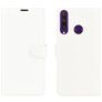 Mobigear Classic Housse Huawei Y6p Etui Porte-Monnaie - Blanc