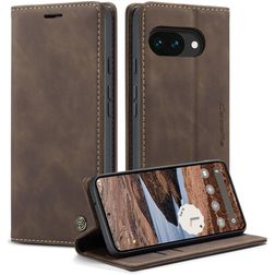 CaseMe 013 Housse Google Pixel 10a Etui Porte-Monnaie - Coffee