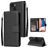Mobigear Wallet Housse iPhone 14 Etui Porte-Monnaie - Noir