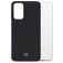 Mobilize Rubber Gelly Coque Samsung Galaxy A32 5G Coque arrière en TPU Souple - Matt Black