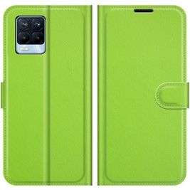 Mobigear Classic Housse Realme 8 Pro Etui Porte-Monnaie - Vert
