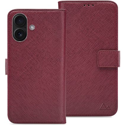 My Style Flex Wallet Housse iPhone 17 Etui Porte-Monnaie - Bordeaux